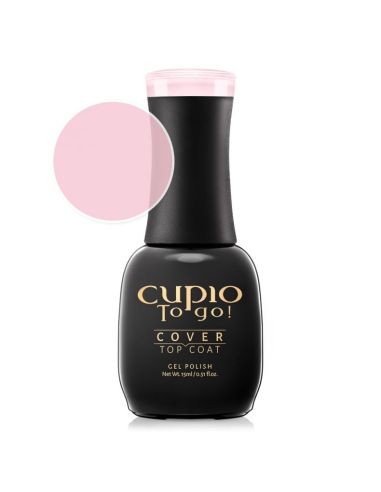 Cover Top Coat Cupio To Go! - Rose 15ml