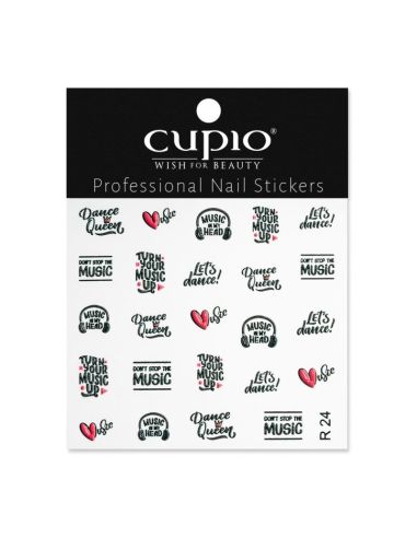 ADESIVO 3D PER UNGHIE  CUPIO R24