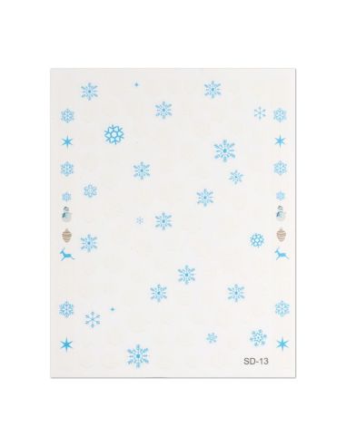 Adesivo per unghie Inverno SD-13
