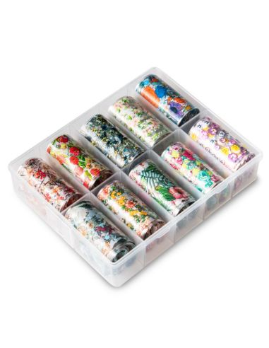 FOIL  SET 10 pz. Spanish Flowers