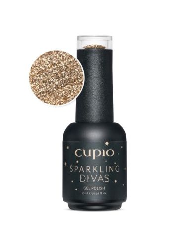 Gel Lac Cupio Sparkling Divas Collection - Gold Society
