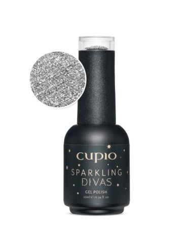 Gel Lac Cupio Sparkling Divas Collection - Silver Clutch