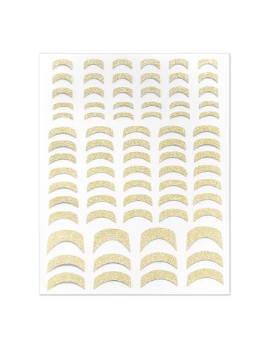 Adesivo per unghie Lucy Gold -10
