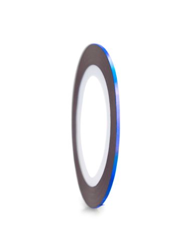 Striscia adesiva olografica Blu 20m